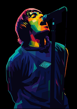Liam Gallagher Wpap Art