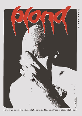 Frank Ocean Blond Album Cover Art
