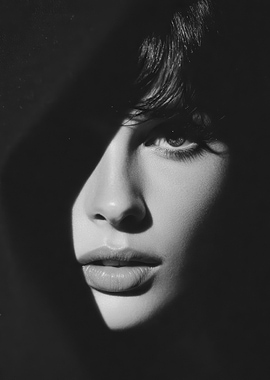 Pretty Model Beauty Sexy Shadow Claudia