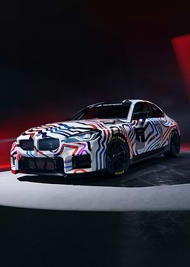 BMW M Motorsport Race Car