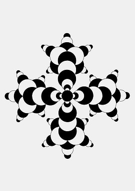 Fractal Molecule Crop Circle