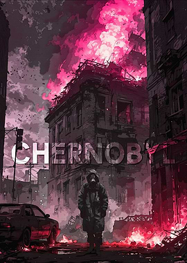 Chernobyl Disaster Illustration