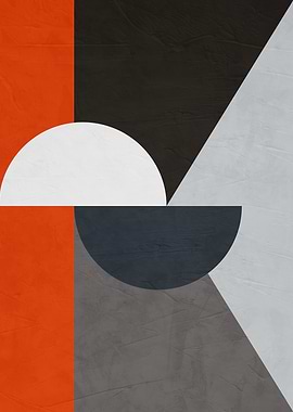 Abstract Geometric Shapes Art