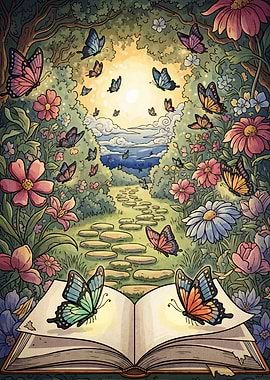 Butterfly Garden Book