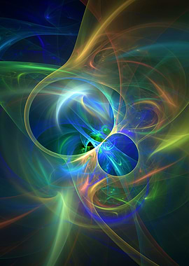 Electric Dispaire - Abstract Swirls of Light and Color