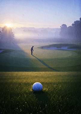 Golf at Sunrise