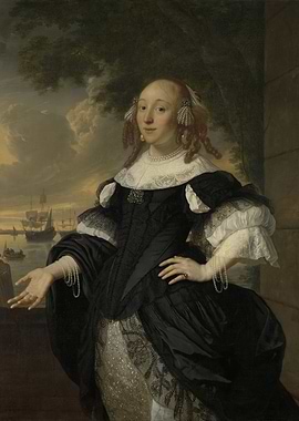 Portrait of a Woman by Verspronck