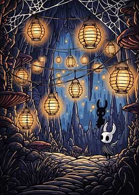 Hollow Knight Lanterns Dark