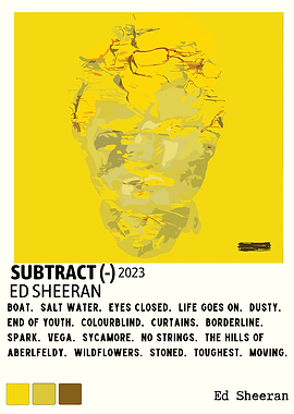 Ed Sheeran Subtract Album