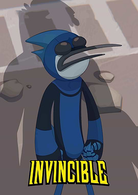 Mordecai as Invincible