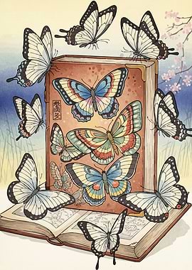 Butterflies and Book