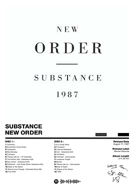 New Order - Substance