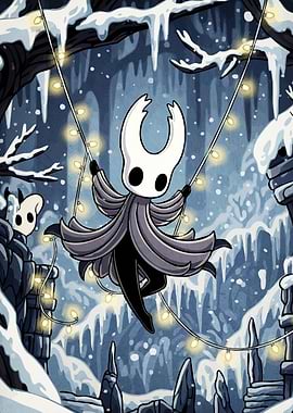 Hollow Knight Winter Scene