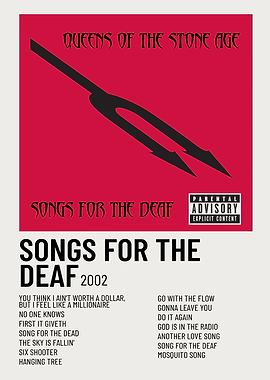 Queens of the Stone Age Songs for the Deaf Album