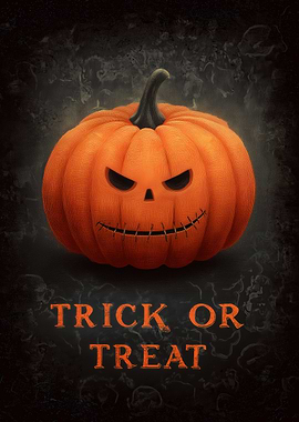 Halloween Pumpkin Trick or Treat