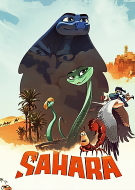 Sahara Animated Movie Poster