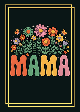 Retro Mama Floral Design
