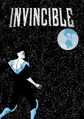 Invincible in Space Comic Art