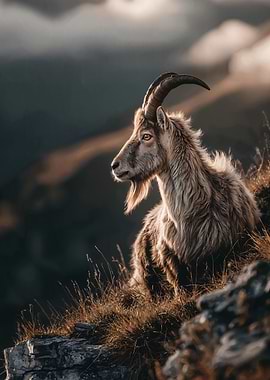 Majestic Mountain Goat