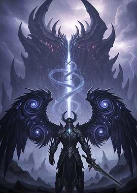 Dark Angel Demonic Gate