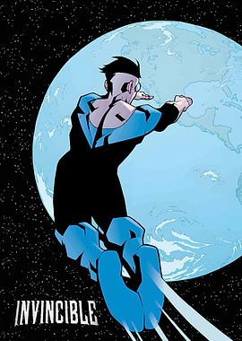 Invincible Comic Book Cover Art