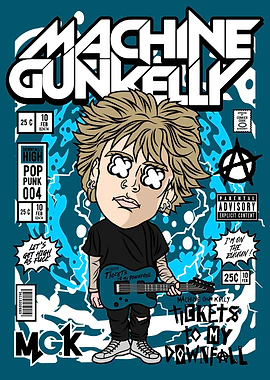 Machine Gun Kelly Comic Book