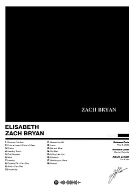 Zach Bryan - Elisabeth