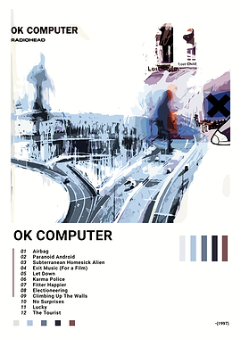 OK Computer Album Cover Art
