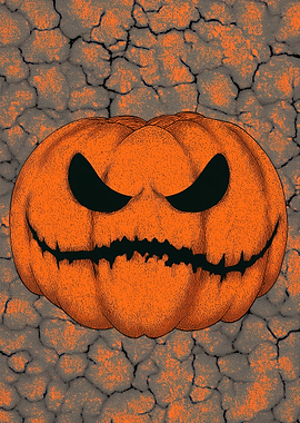 Spooky Halloween Pumpkin