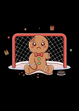 Funny Christmas Ice Hockey