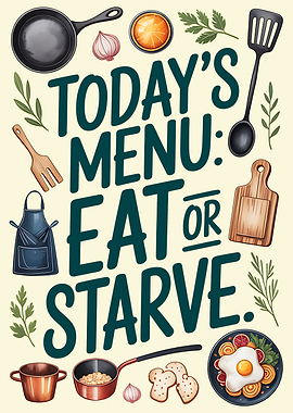 Today's Menu: Eat or Starve