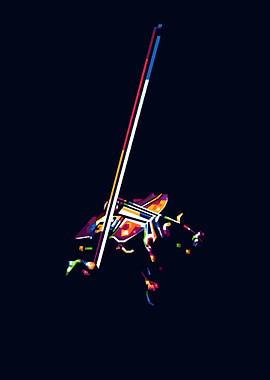 Colorful Violin
