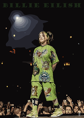 Billie Eilish Concert Art