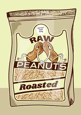 Raw and Roasted Peanuts Packaging