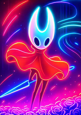 Hollow Knight Neon Glow