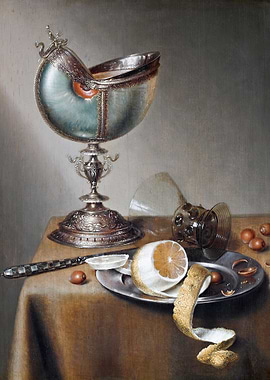 Still Life with Nautilus Cup