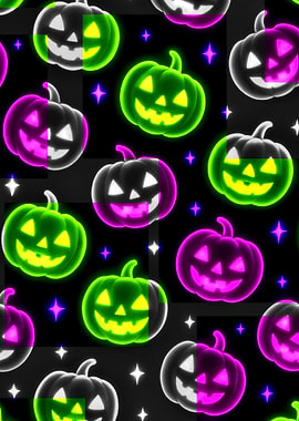 Halloween Pumpkins Pattern
