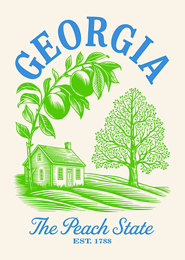Georgia The Peach State