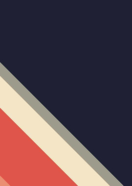 Abstract Color Block Diagonal Stripes