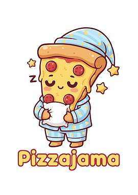 Funny Pizza Pyjama