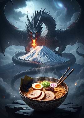 Dragon Ramen Mount Fuji