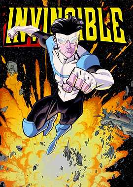 Invincible Comic Book Cover Art