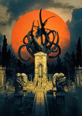 Cthulhu in the Cemetery