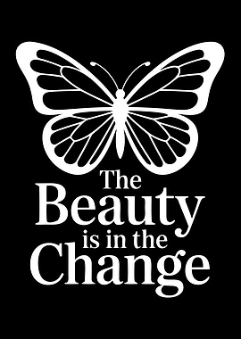 Butterfly and Inspirational Quote