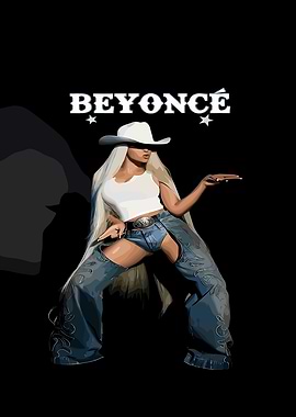 Beyoncé in Cowboy Style