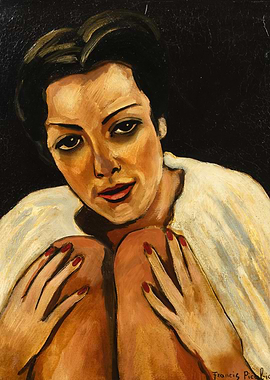 Woman Portrait by Francis Picabia