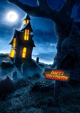 Spooky Halloween Night