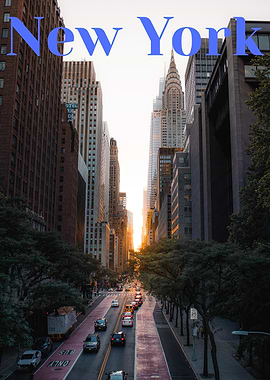 New York City street view