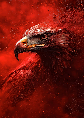 Red Eagle Portrait