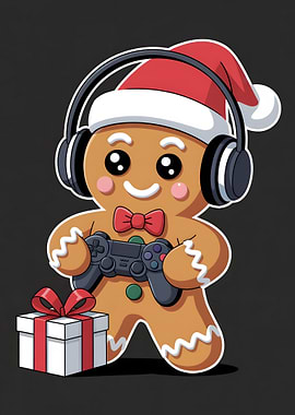Gingerbread Gamer Christmas